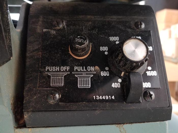 Used Delta 40-640 20" Variable Speed Scroll Saw, Quick Change Blade, 1992, 115V, 1PH