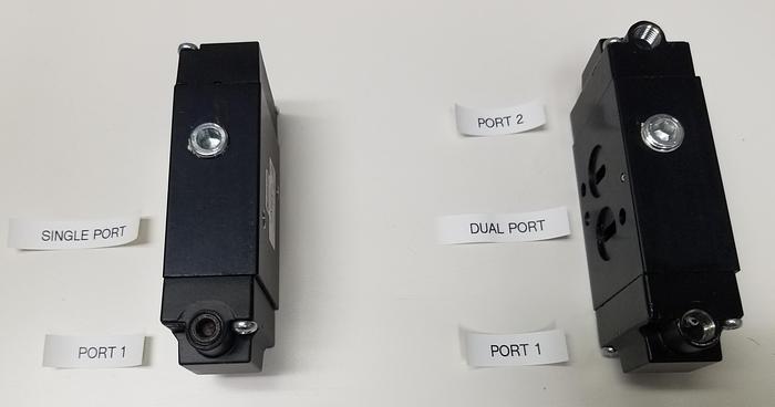 Whirlwind 216 Cylinder (Pow-Air Pak) 2 x 12 size, Single Port Valve Set-up