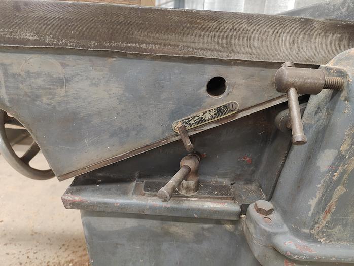 Used Wadkin RZ 16" Jointer, 1954, 73" Long Bed, Coming to Warehouse Soon