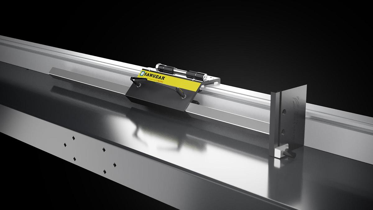 SawGear Touch 8’ Capacity Automated Digital Stop Positioner, 110V, 1PH