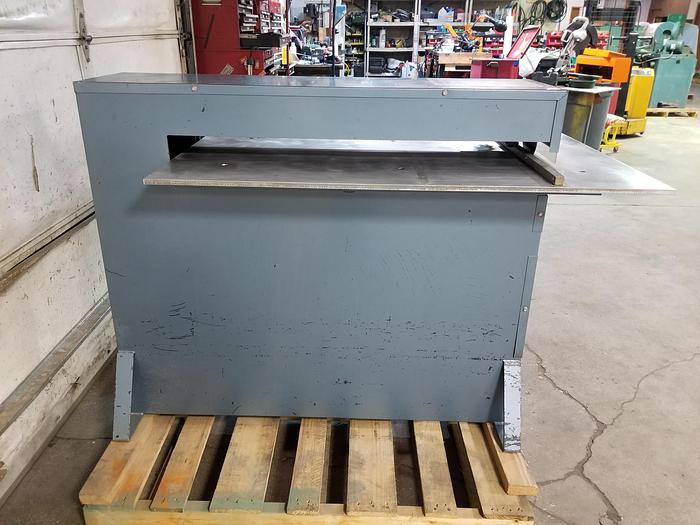 Used Mar-Bel DLS-36, 36" Capacity Laminate Slitter, 115V, 1PH