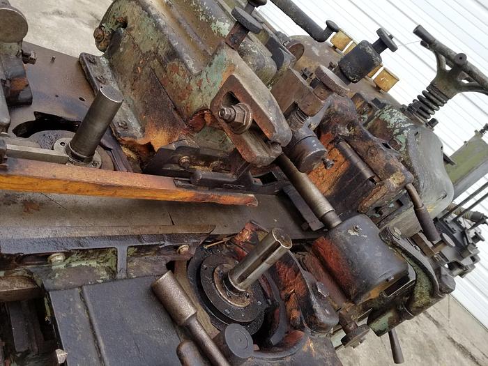 Used Mattison 276 Moulder, 6" x 4" Cap., 4 Head, Top, L, R, Bottom, 2 Additional Arbors Side / Top on machine, Hopper feed, 3PH