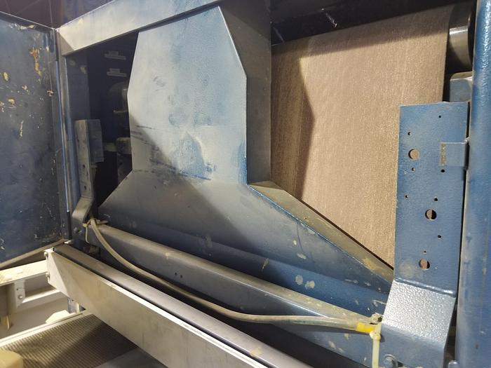 Used AEM 37 Inch 1 Head Sander, 3PH, Model 370 NB HD CH, Needs Rebuilding, Broken or missing parts