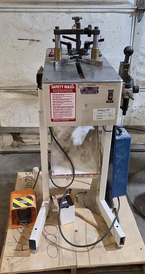 Used Pistorius V-Nailer for parts or repair