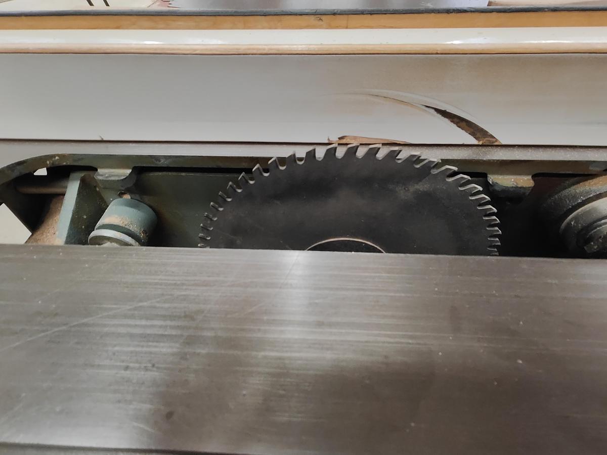 Used Delta RT-31 Table Saw, 10" Blade, 12" without scoring, 5HP, 3PH, 52" Fence