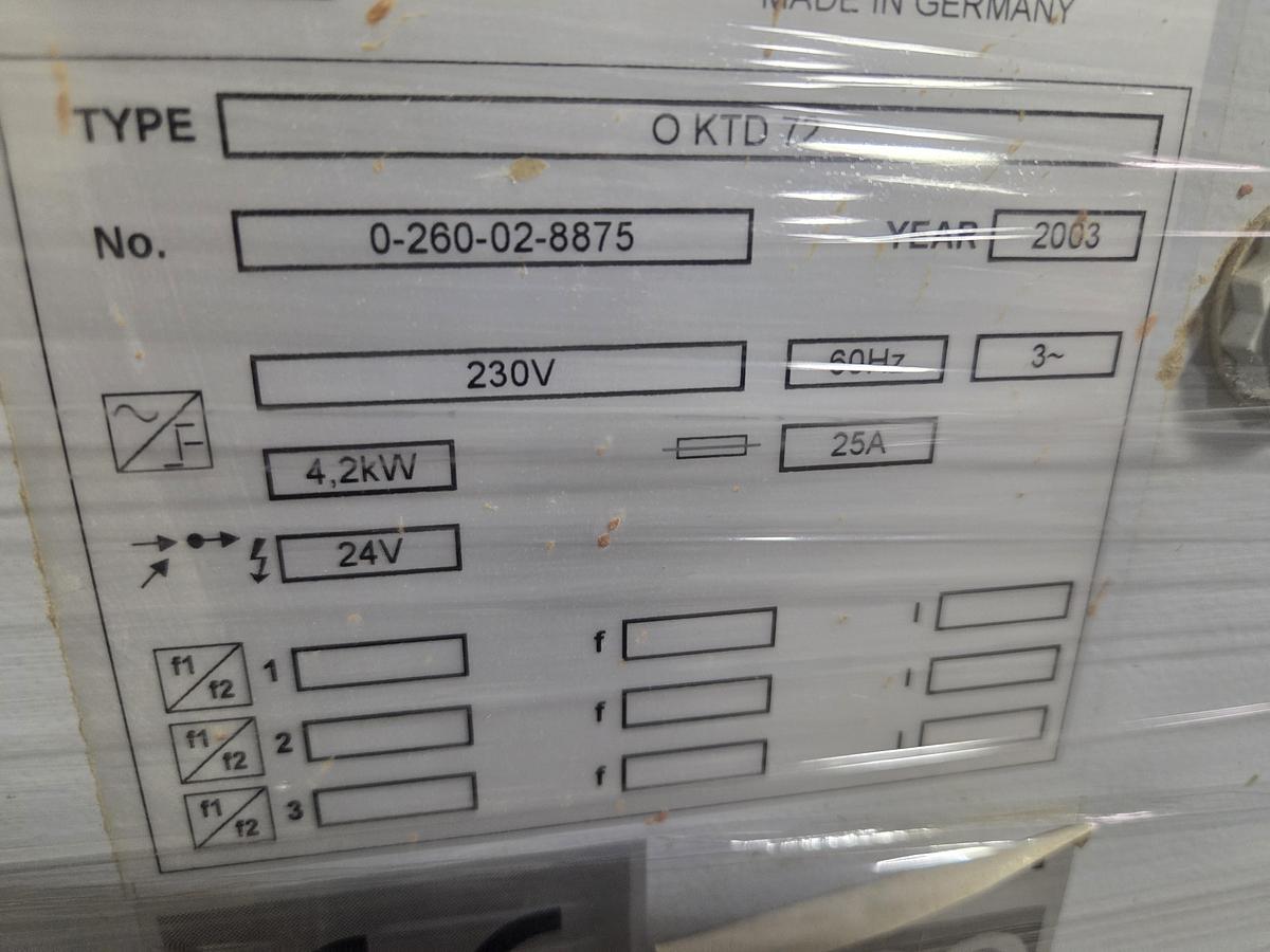 Used Brandt Contour Edgebander KTD 72, 1999, 230V, 3PH