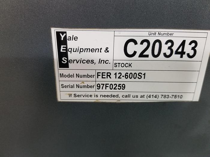 Refurbished Yale Walk Behind Lift, Straddle Stacker, Pallet Picker, Cleaned, Checked, Repaired Cylinders, W/ Battery Charger, 3PH