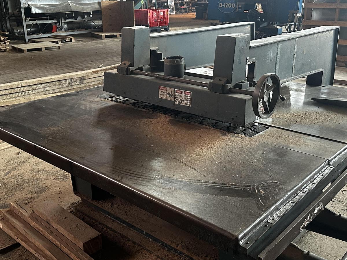 Used Diehl 18" Straight Line Rip Saw, SL-52, 15HP, 480V, 3PH, 4 1/4" Thickness Capacity