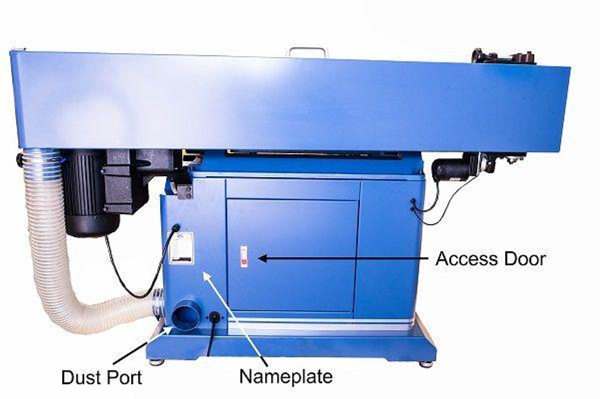 Oliver 9" x 138" Oscillating Edge Sander - 3HP, 1Ph or 3PH, M-6320