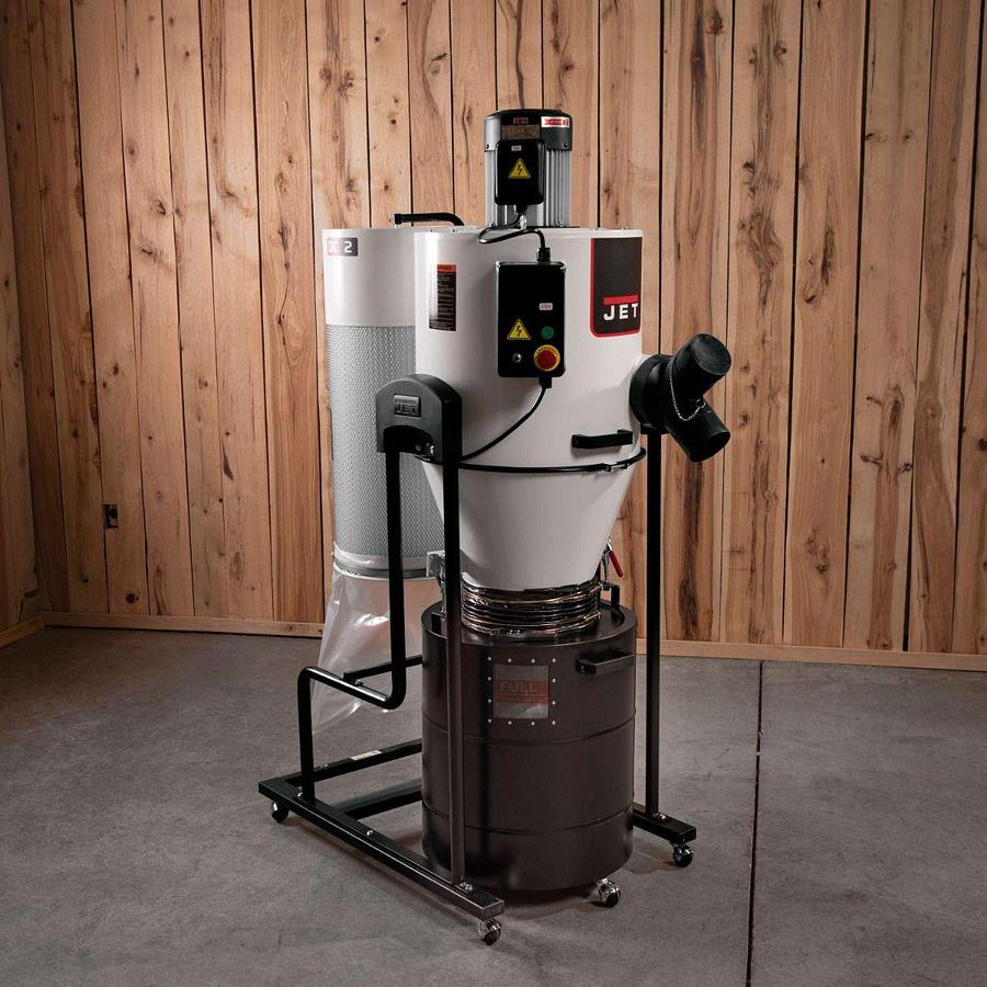 2026 Jet JCDC-2 Cyclone Dust Collector, 2HP, 230V