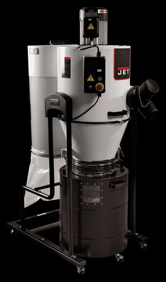 2026 Jet JCDC-2 Cyclone Dust Collector, 2HP, 230V