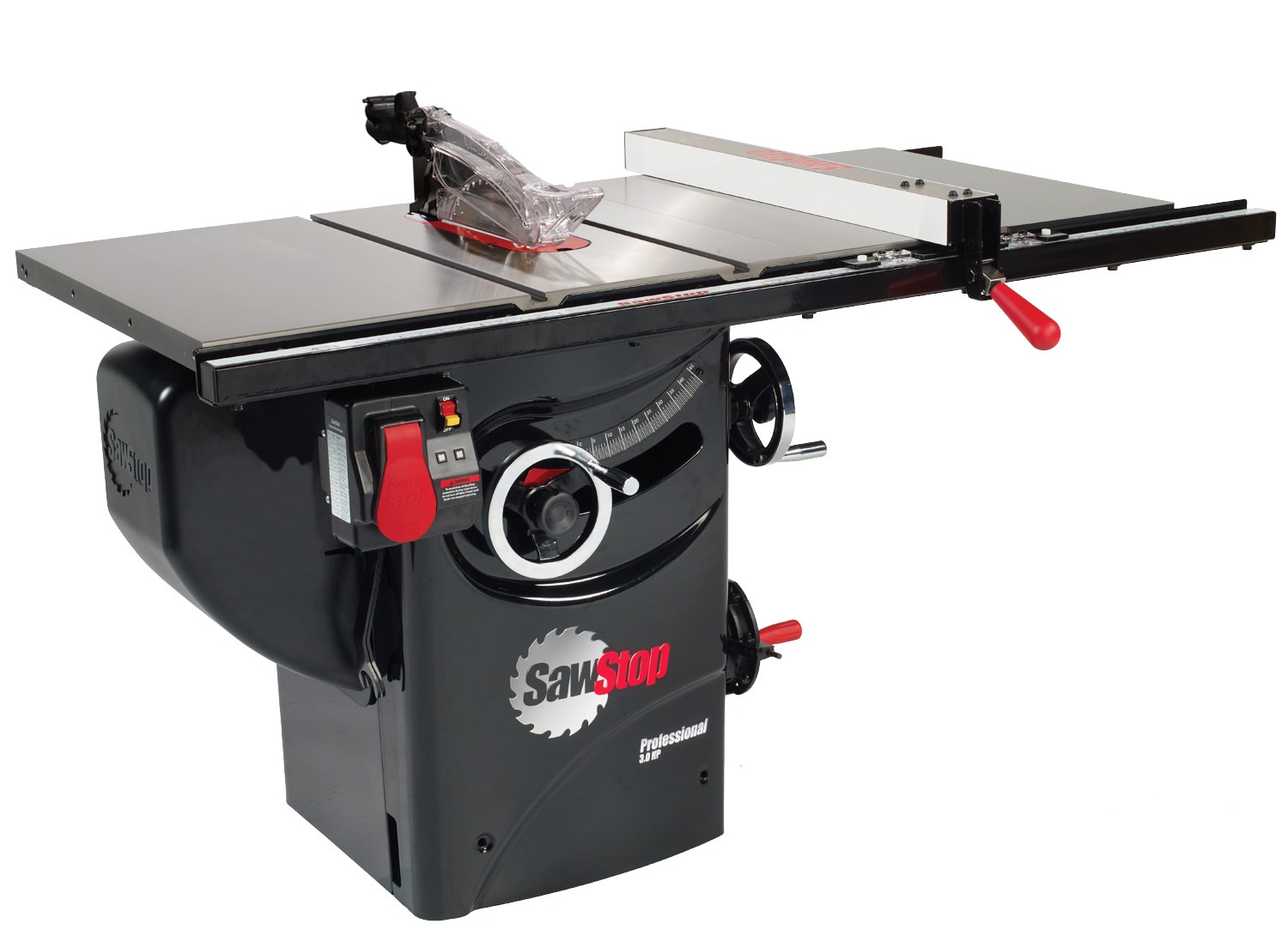 SawStop Professional 3HP 1PH 230V with 30″ Premium Fence System