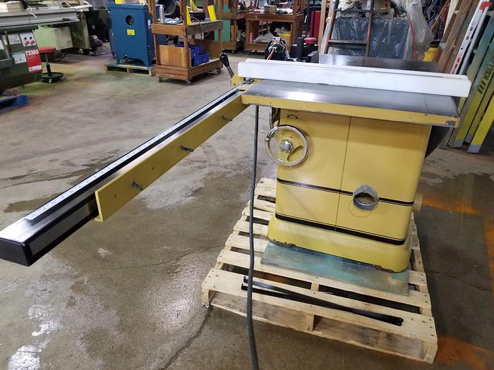 Used Powermatic 2000 Table Saw