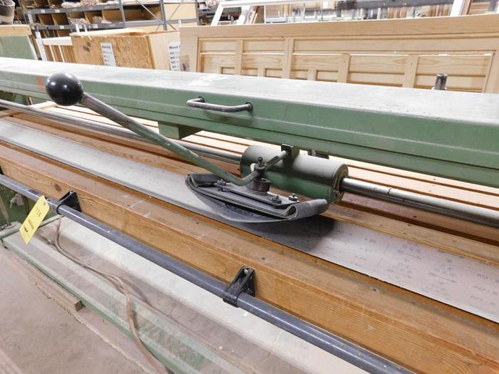 Used UNITRONEX 10' DOOR STROKE SANDER, DZJA-300 FORTIS, ANALOG CONTROL, 128" THROW, 3PH