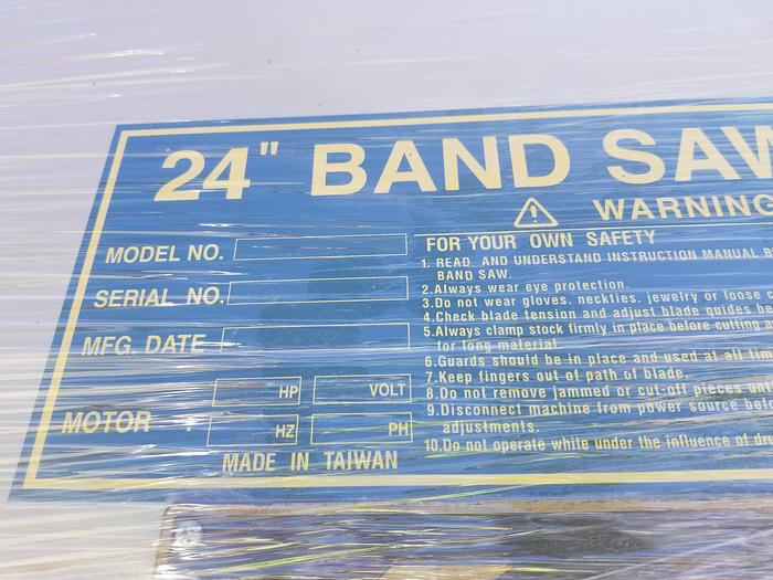 Used Lobo 24" Band Saw, 1998