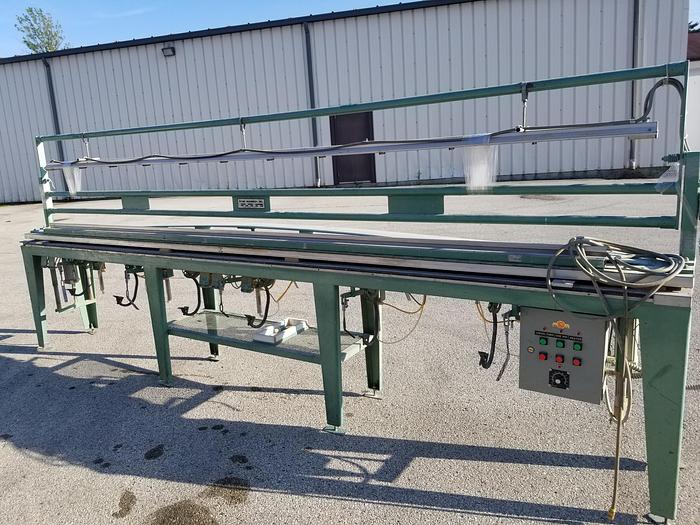 Used Evans 12' Capacity Coving Machine for Countertop Production, 110V, 1PH