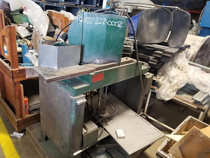 Refurbished Pistorius Rebuilt MN-300, 14" Blade Cap. Double Miter Saw, 3PH