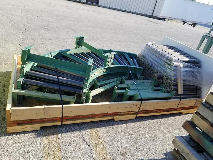 Used Roach HD 10ft Conveyor, 24" Rolls,