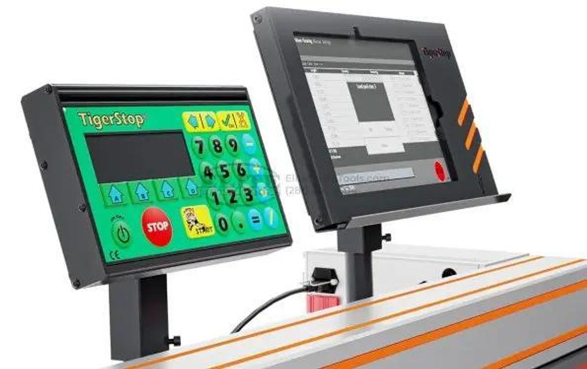 TigerStop 10’ 110V Automated Stop Positioner and Material Pusher TS10