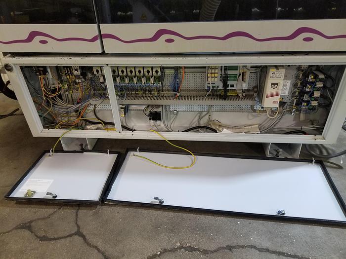 Used Brandt KD56 Edgebander, 0.4-3mm Coil/Strip Cap., 2002, Cleaned, Checked