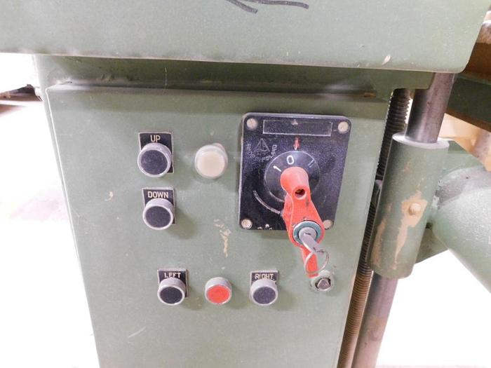 Used UNITRONEX 10' DOOR STROKE SANDER, DZJA-300 FORTIS, ANALOG CONTROL, 128" THROW, 3PH