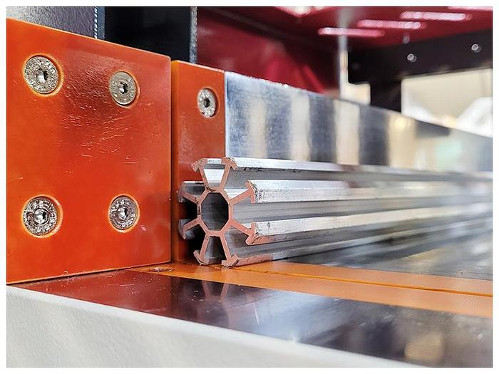 Cantek PCS-18M Non-Ferrous Pneumatic Cut-Off Saw, 10HP, 3PH, Blade Included, Air over Oil Speed Control