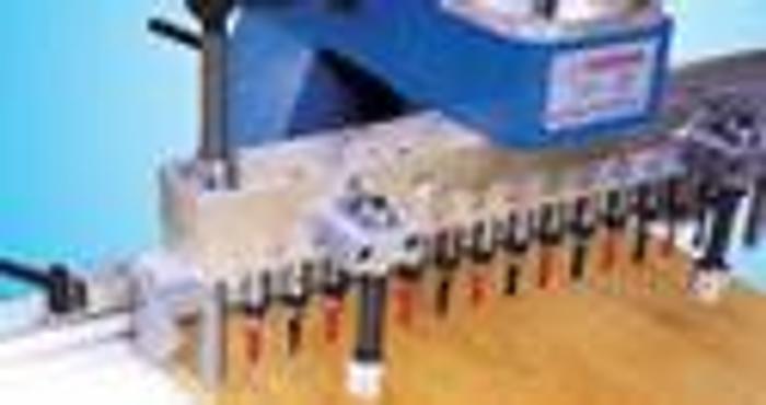 Castaly BR-21VPA b. 21 Drills Vertical Boring - Pneumatic