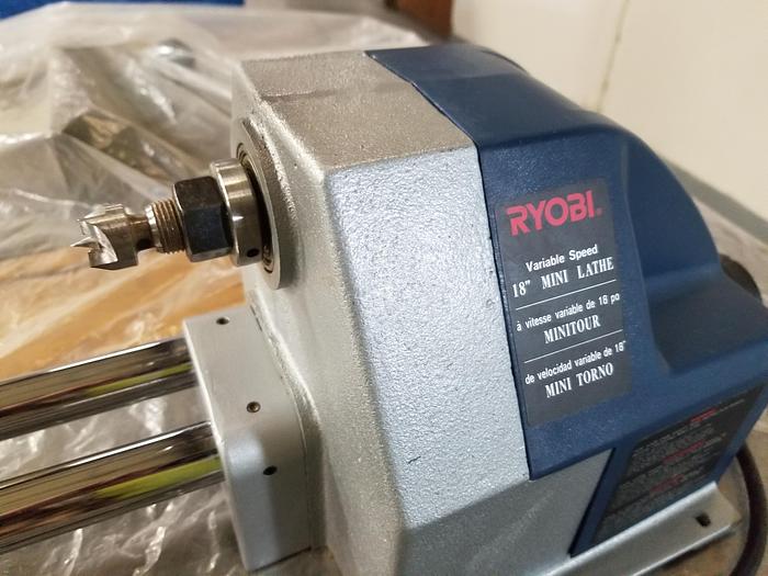 Used Ryobi ML618 Mini Lathe, 115V, 1PH, 2001, Great Cond., Low, No Use