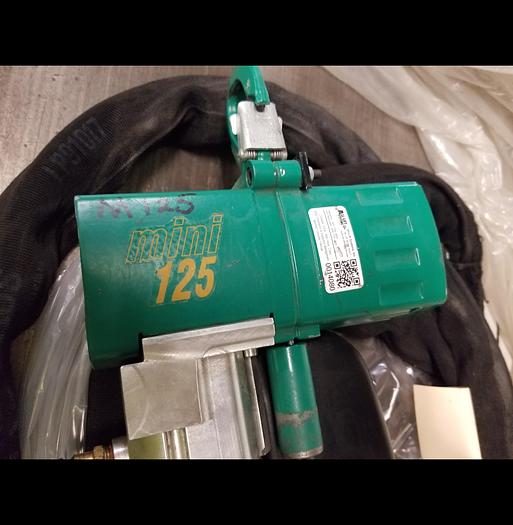 Used JD Neuhaus Mini 125Kg, 275lb, Pneumatic Chain Hoist