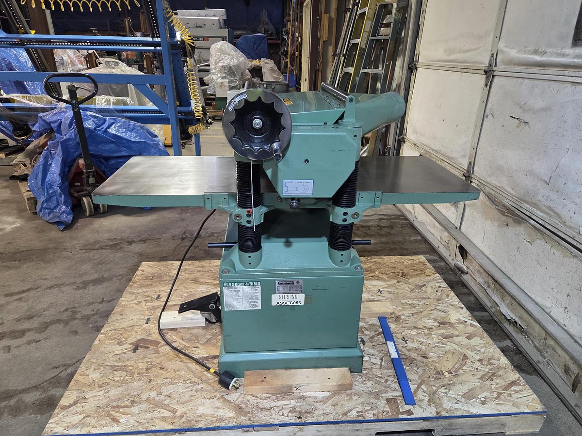Used General International 20" Straight Knife Planer, 5HP, 230V, 1PH, 2002, Cleaned, Checked