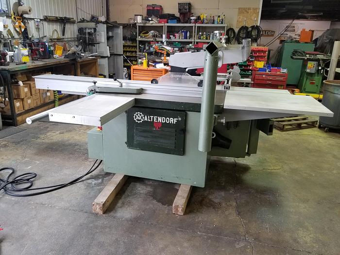 Used Altendorf F90, 1987, Cleaned, Checked, 10ft Capacity, 3PH