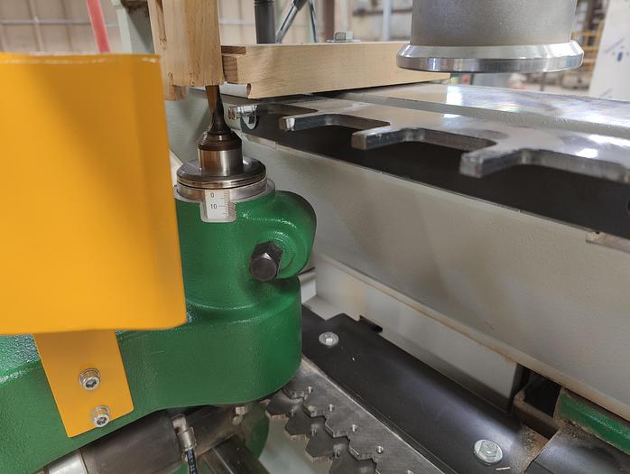 Used Omec 750 Dovetailer, 2004, Coming To Warehouse Soon, To Be Cleaned, Checked