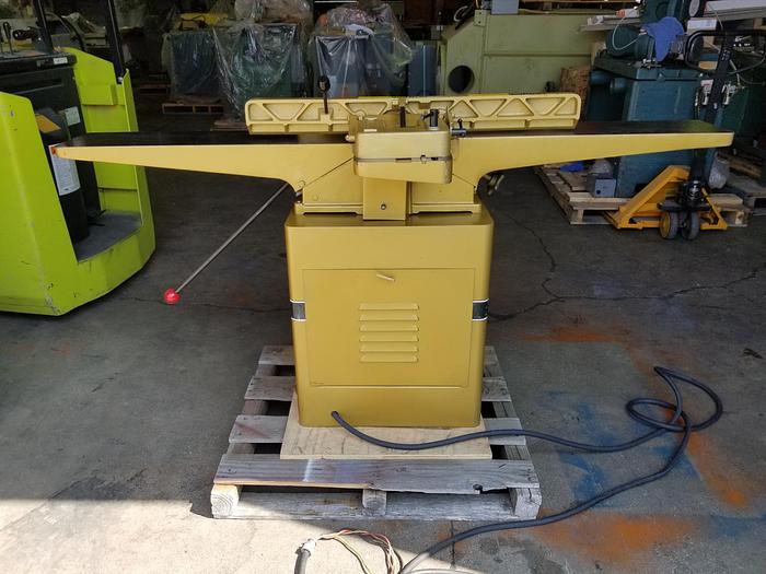 Used Powermatic 60, 8" Jointer, 3 Knife Head, 1996, 2HP, 3PH, Cleaned, Checked, New Belt