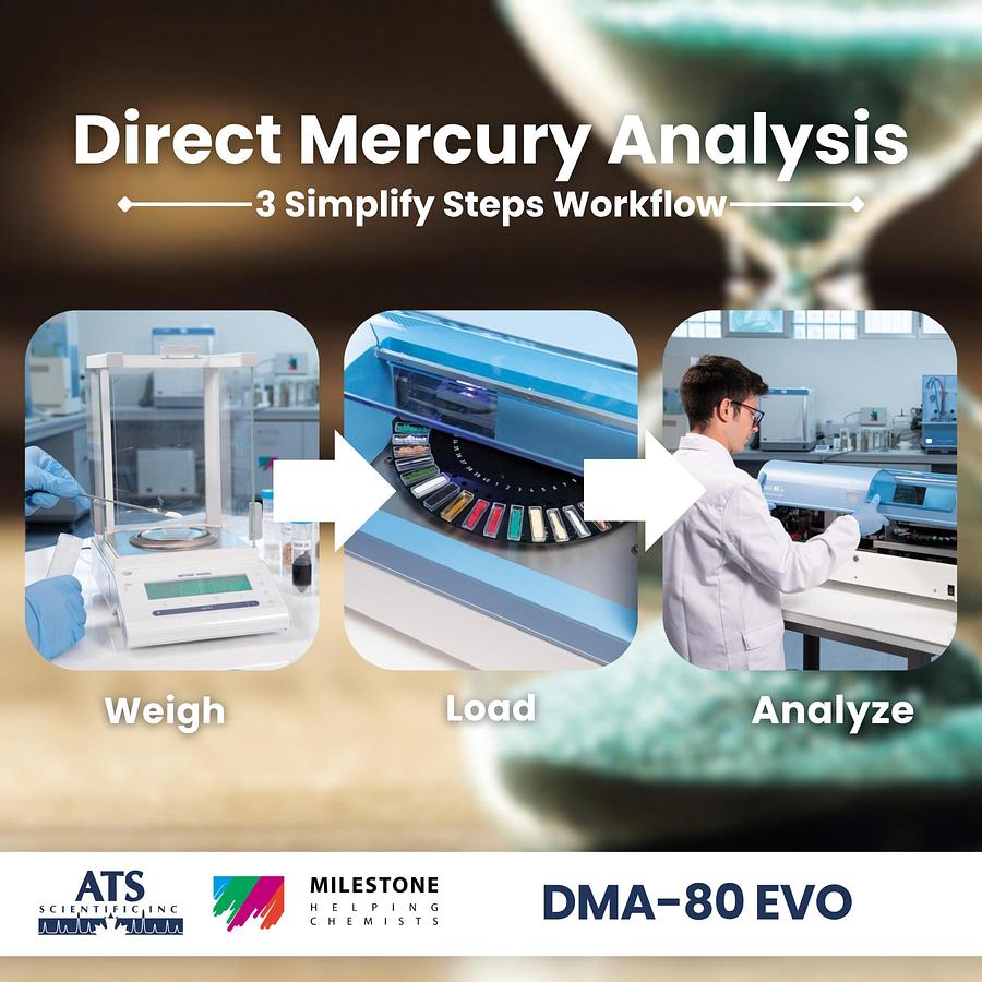DMA 80 evo Direct Mercury Analyzer