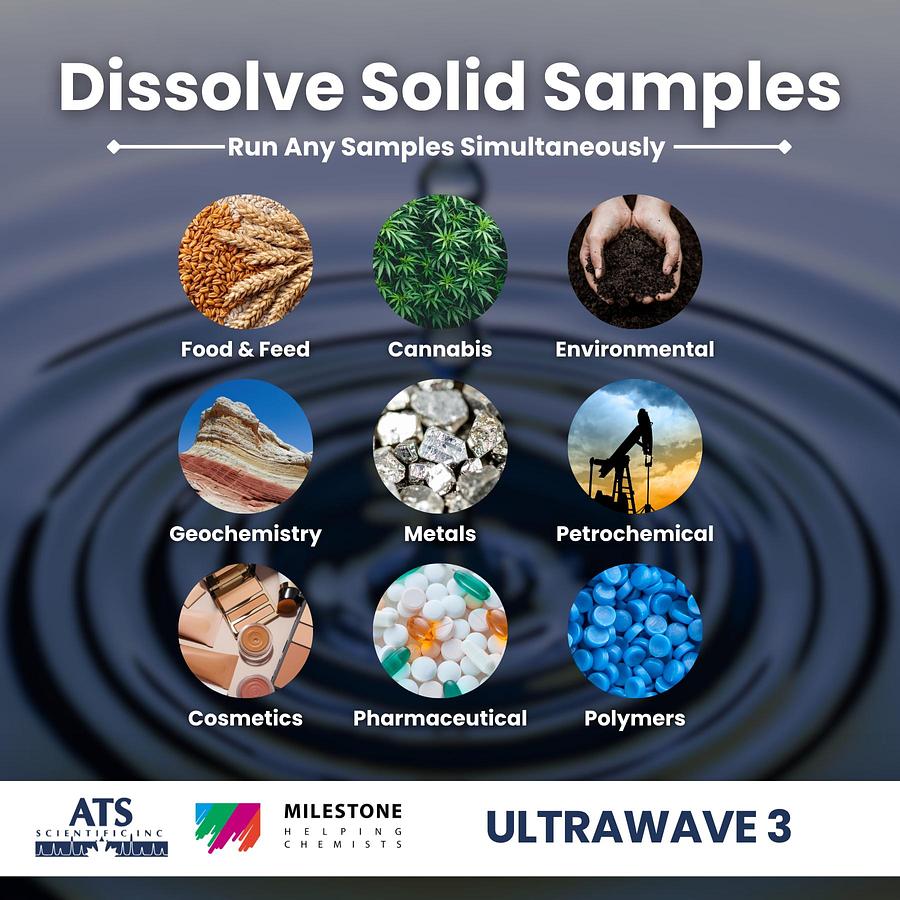 ultraWAVE 3 SRC Microwave Digestion System 3rd generation