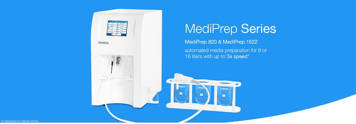 Used MediPrep 820 & 1622 Automated Dissolution Media Prep