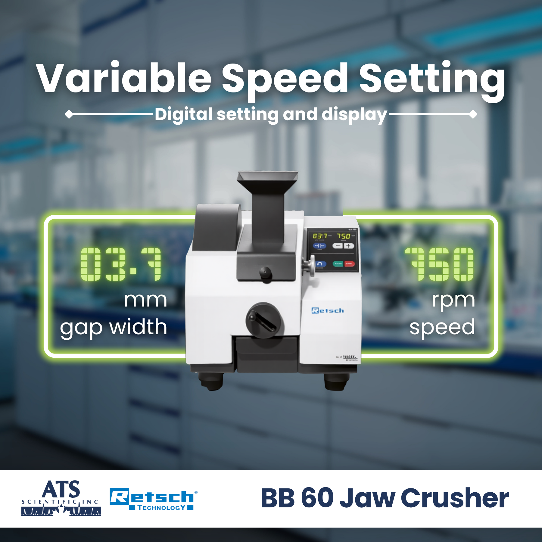 Benchtop Jaw Crusher BB 50