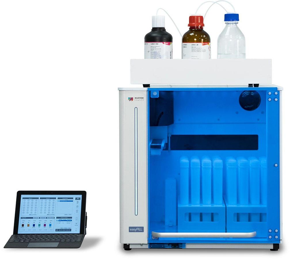 easyFILL Automated Reagent Dosing Station