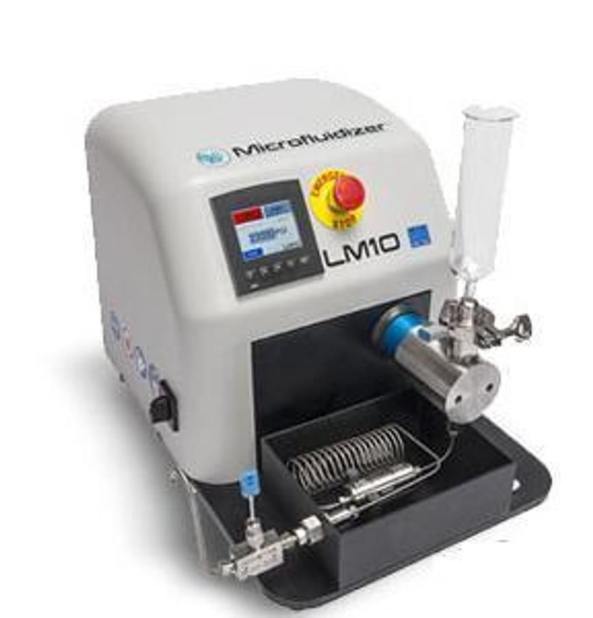 High Shear Laboratory Homogenizer | LM10 Microfluidizer®