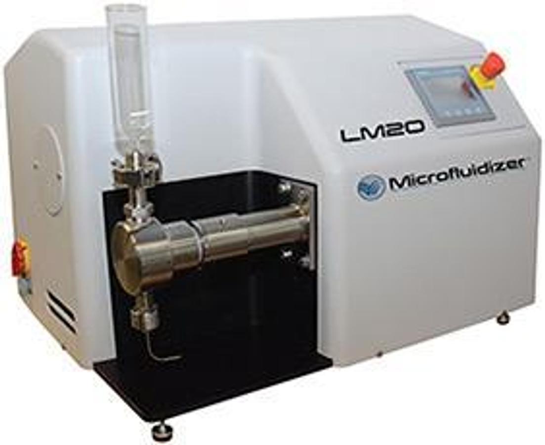High Shear Fluid Processor for the Lab | LM20 Microfluidizer®