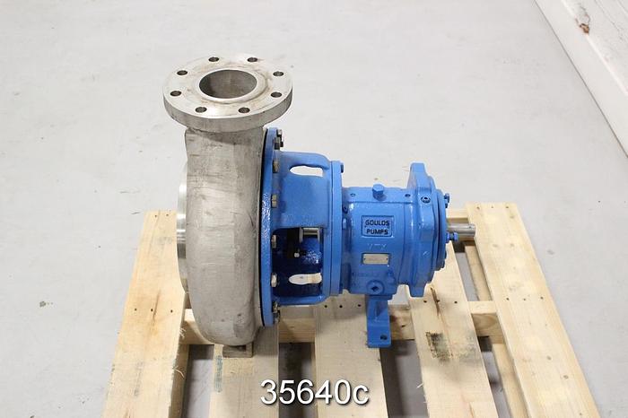 Used Goulds 3196 Pump, 4x6x13, 6 Vane 13" Impeller #35640