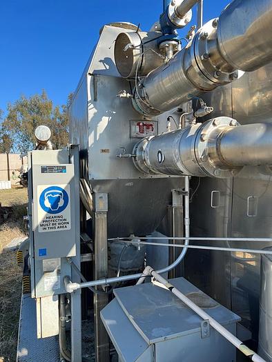 Used Heat Exchanger, Block, S/st, 36" x 30", Gas-Heated #C744886