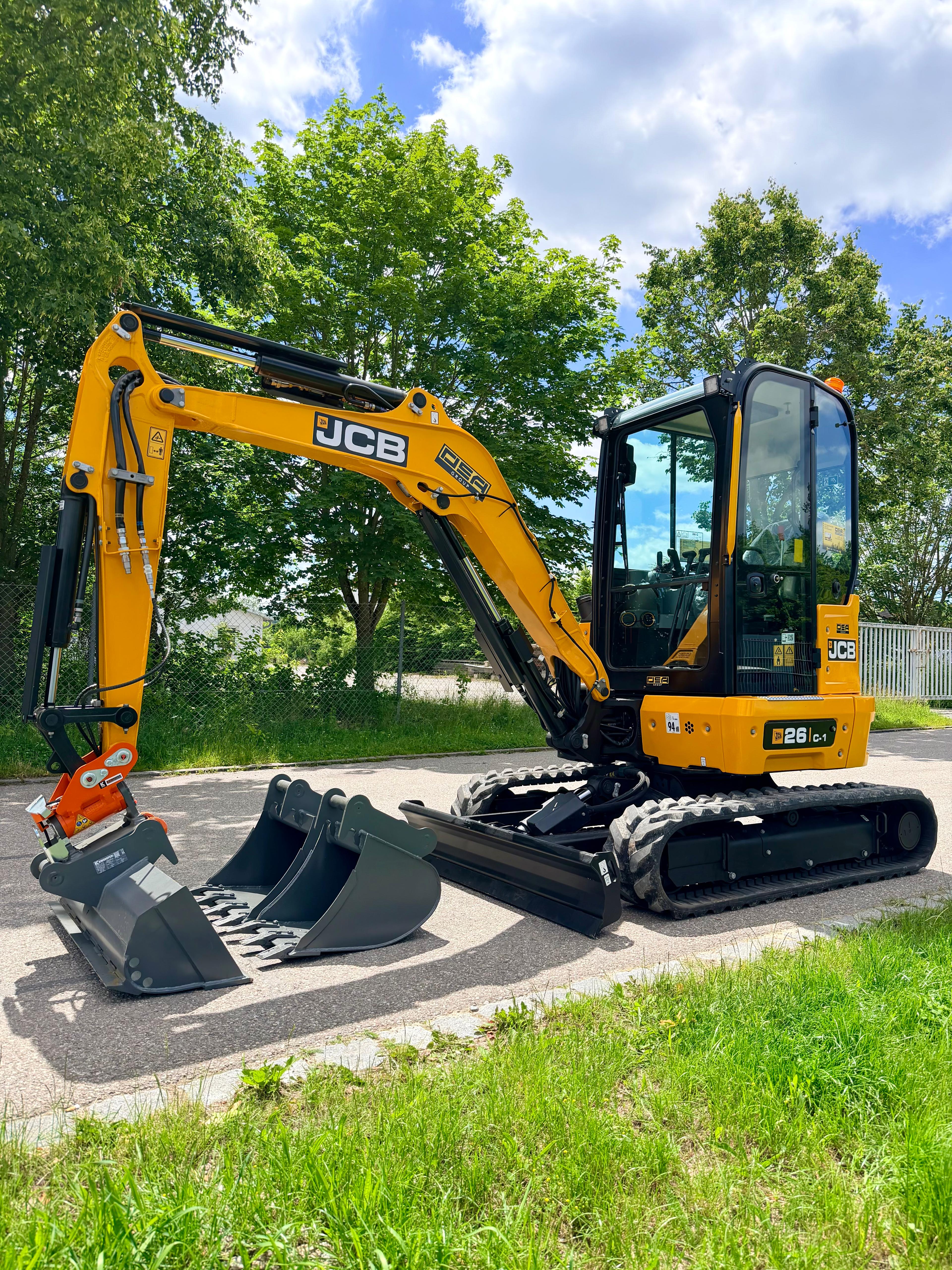 JCB 26C-1 Pro**NEU**Kinshofer Powertilt**