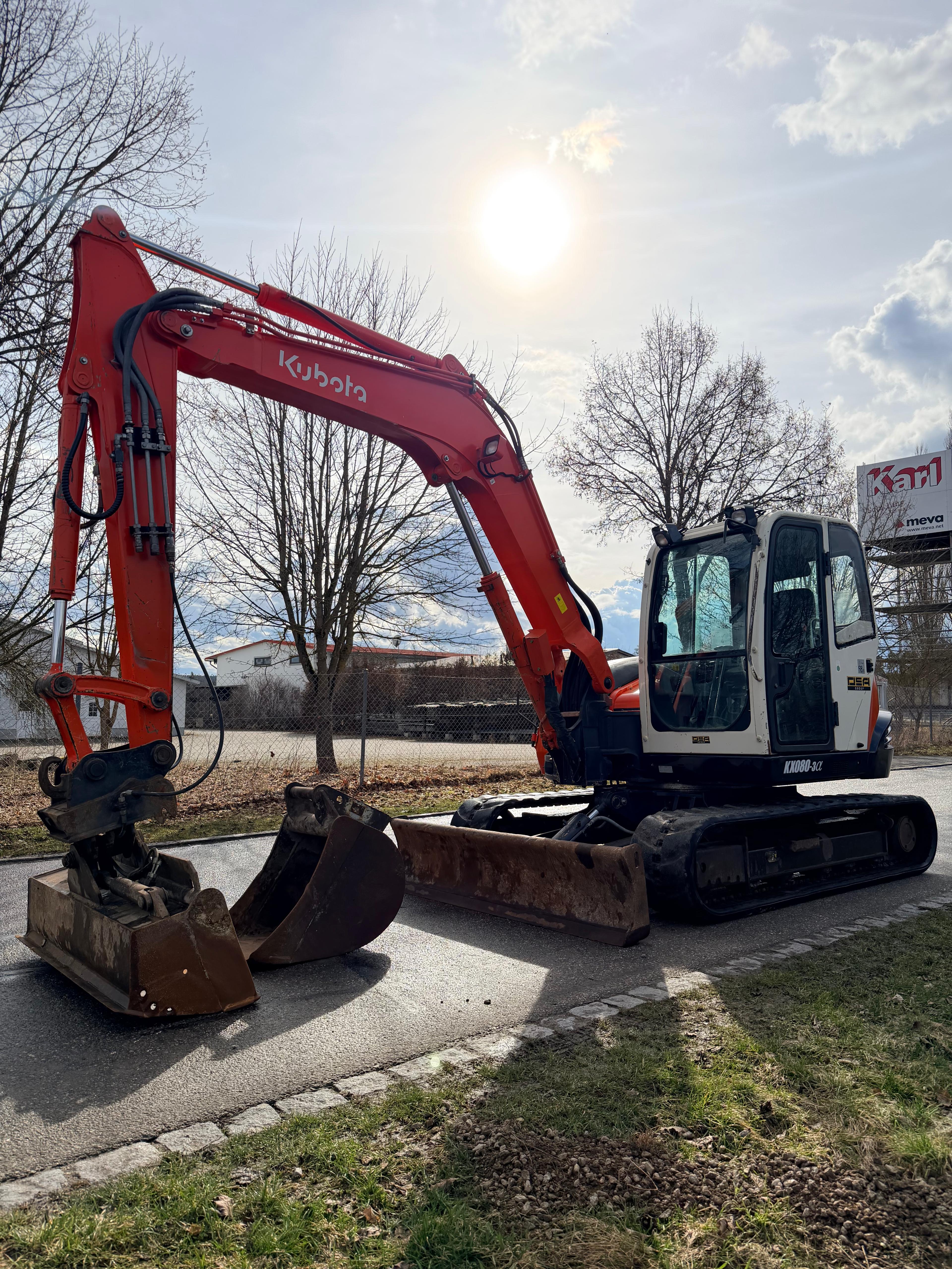 Gebraucht Kubota KX080-3 inkl. SW, GRL, TL