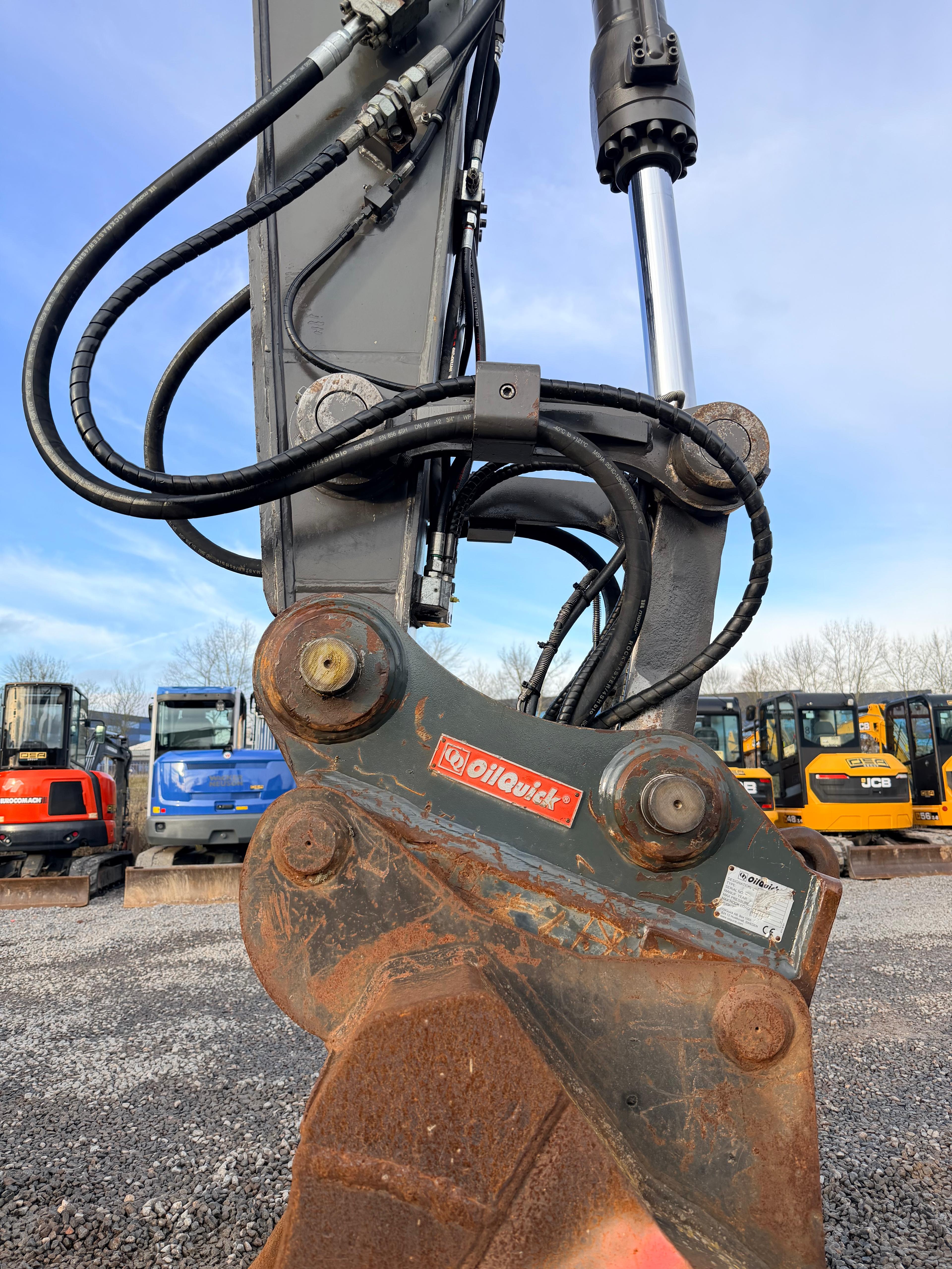 Gebraucht Volvo ECR145CL**OilQuick70/55**Tieflöffel