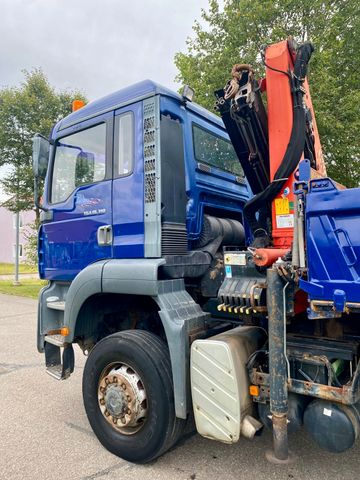 Używane MAN TGS 18-310 4x4 mit Palfinger Kran