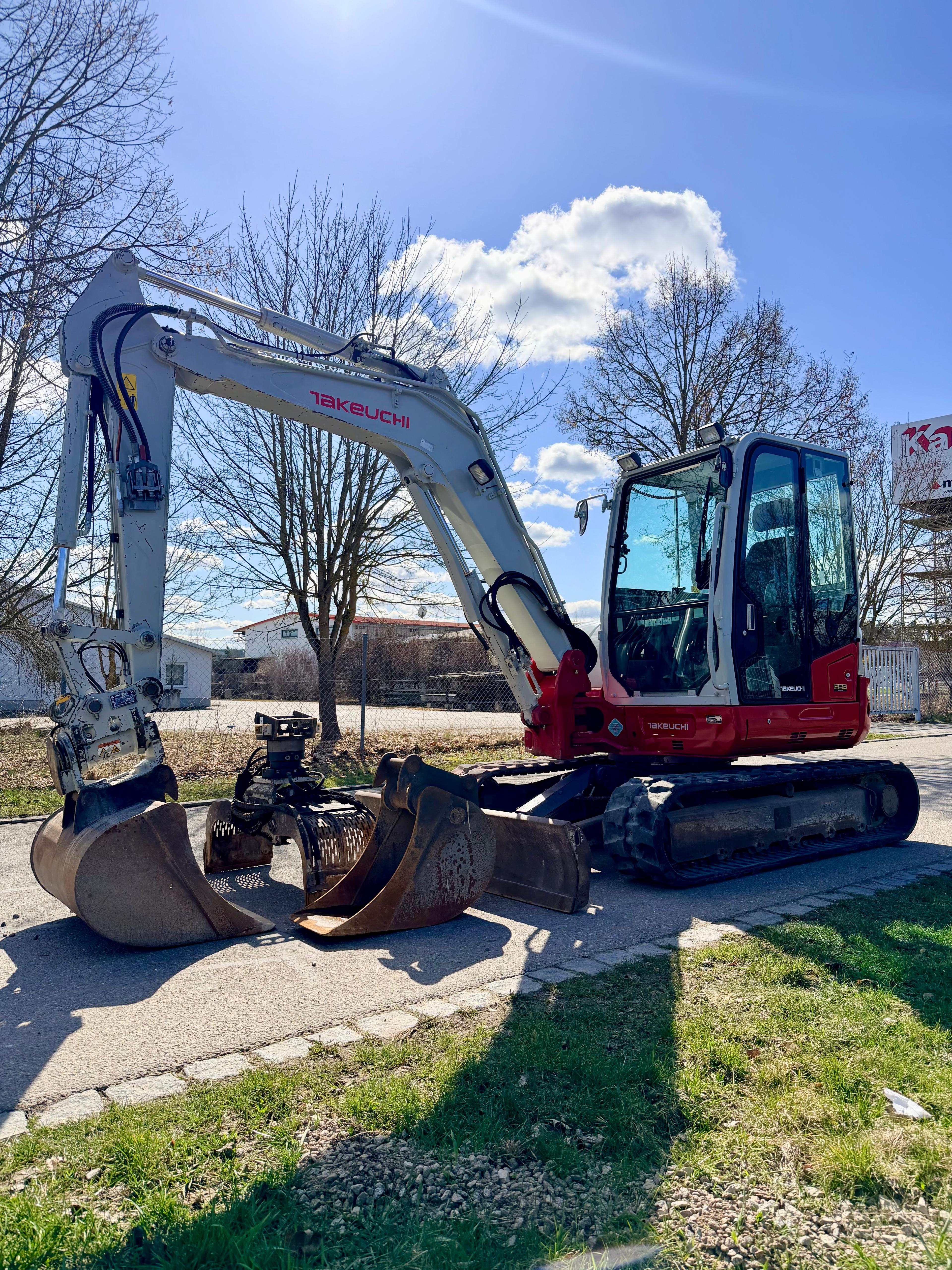 Gebraucht Takeuchi TB260**Powertilt Taklock**Sortiergreifer**2x TL