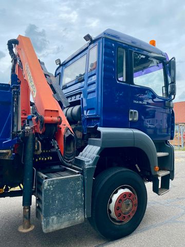Używane MAN TGS 18-310 4x4 mit Palfinger Kran