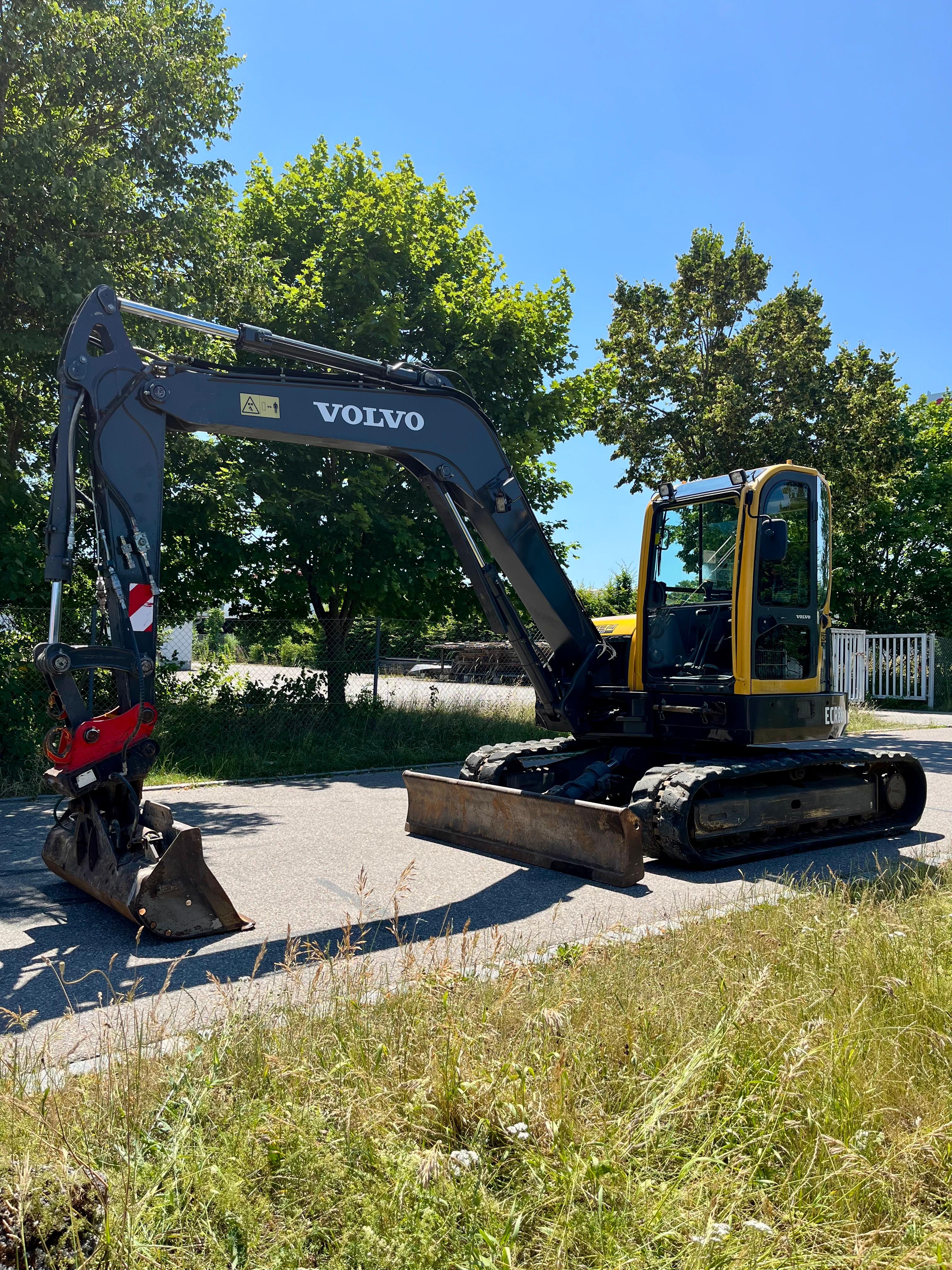 Gebraucht Volvo ECR88 Plus**Bj. 2010**inkl. HS
