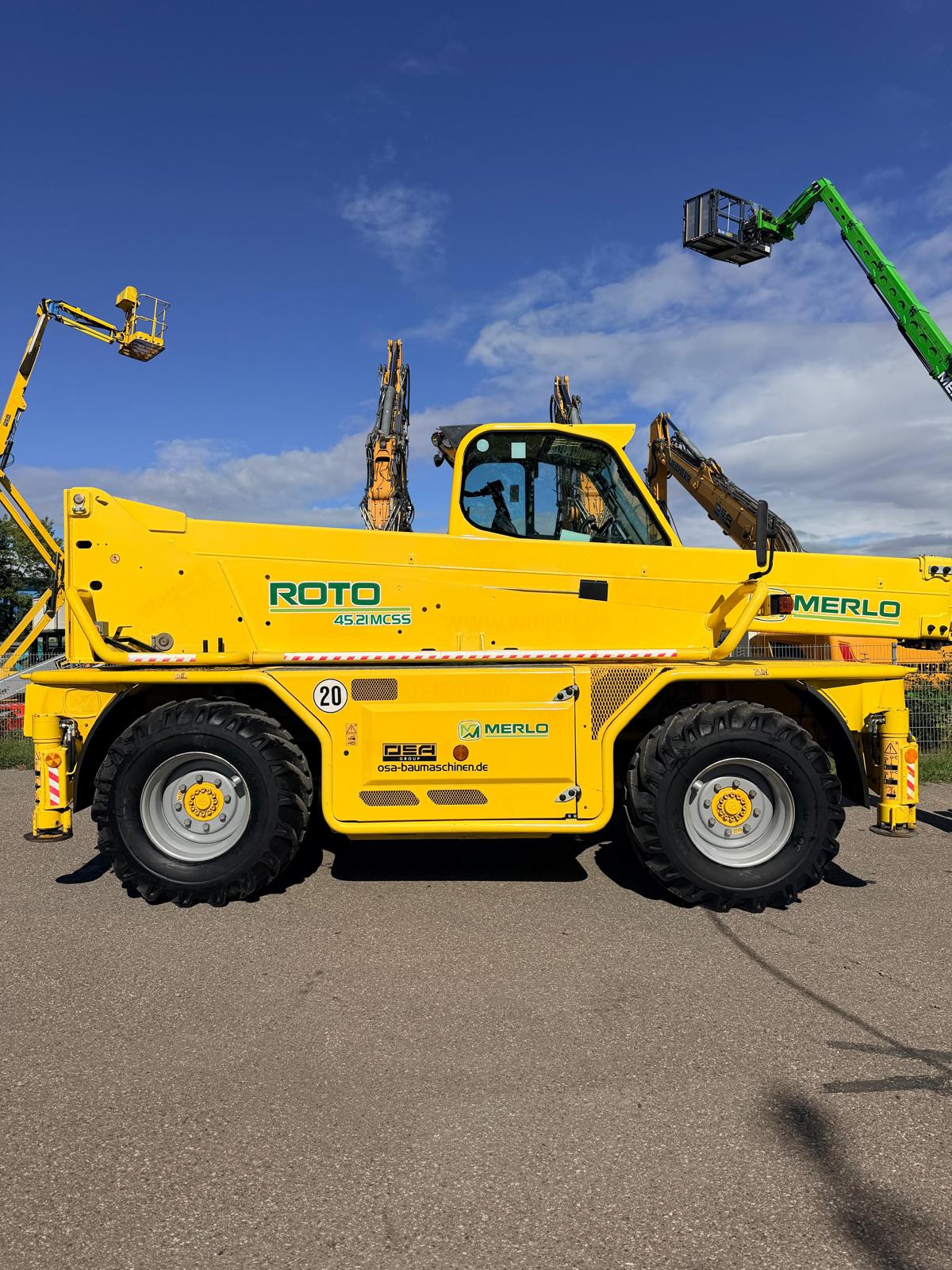 Gebraucht MERLO Roto 45.21MCSS**2.623 h**21 m**Gabel, Lasthaken